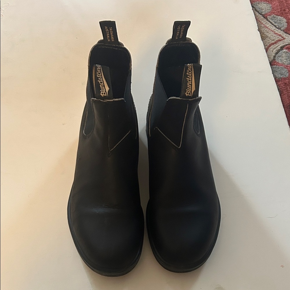 Blundstone Men's Black Leather Boots